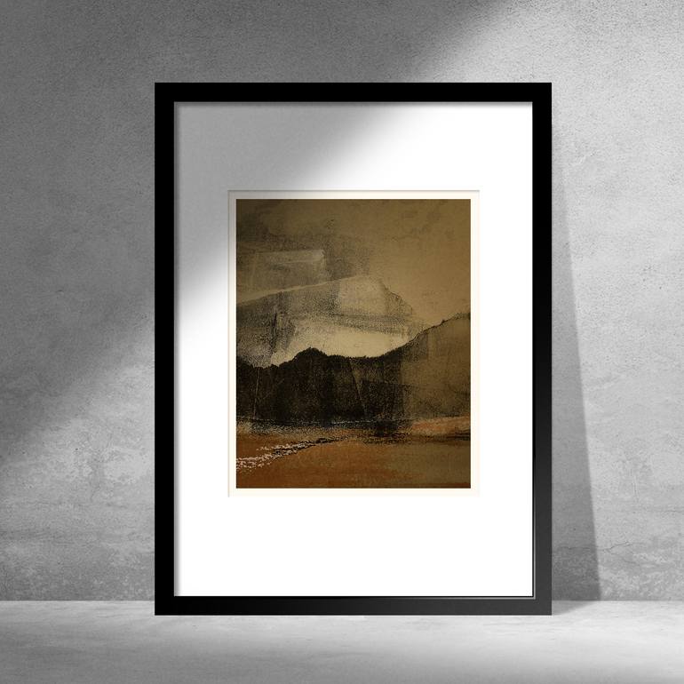 Original Abstract Landscape Printmaking by Hamish Macaulay