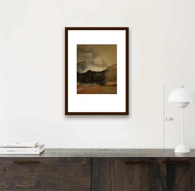 Original Abstract Landscape Printmaking by Hamish Macaulay