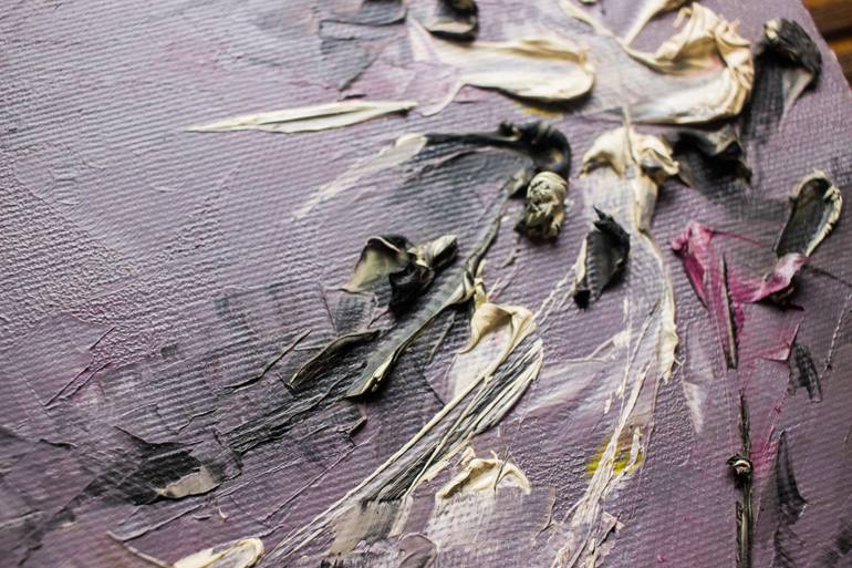 Original Abstract Expressionism Abstract Painting by Olesia Hlukhovska