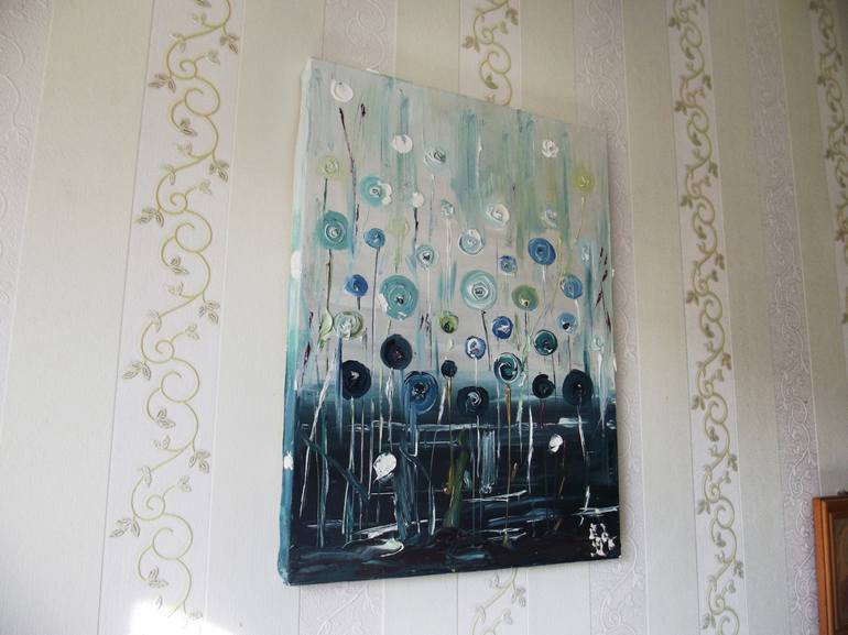 Original Abstract Painting by Olesia Hlukhovska