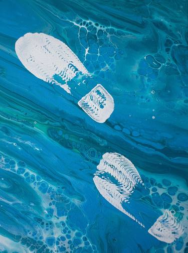 Print of Water Paintings by Olesia Hlukhovska