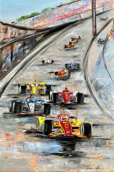 Original Contemporary Car Painting by Anna Afshar