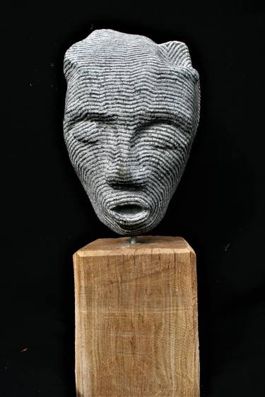 Original Modern Portrait Sculpture by Jeroen Melkert