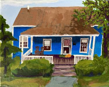 Bright Blue House thumb