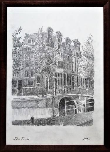 Print of Realism Cities Drawings by Pachint Daniel Pach