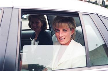 Princess Diana Arriving To Meet Mother Teresa - Limited Edition 11 of 777 thumb