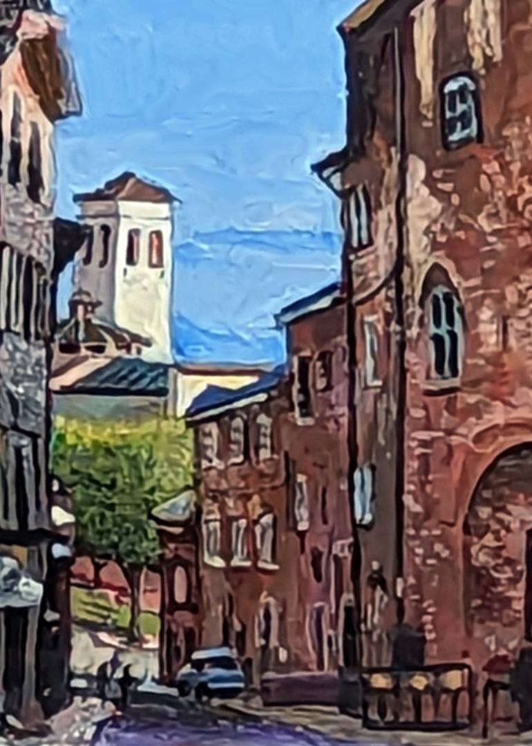 Original Figurative Travel Painting by Barry Parks