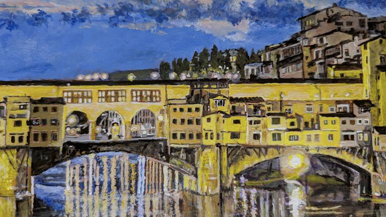 Original Illustration Travel Painting by Barry Parks