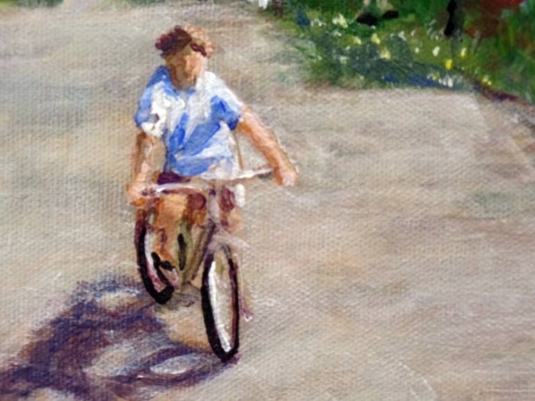 Original Figurative Travel Painting by Barry Parks