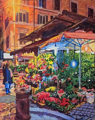 Original Fine Art Travel Paintings by Barry Parks