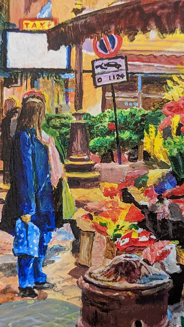 Original Illustration Travel Painting by Barry Parks