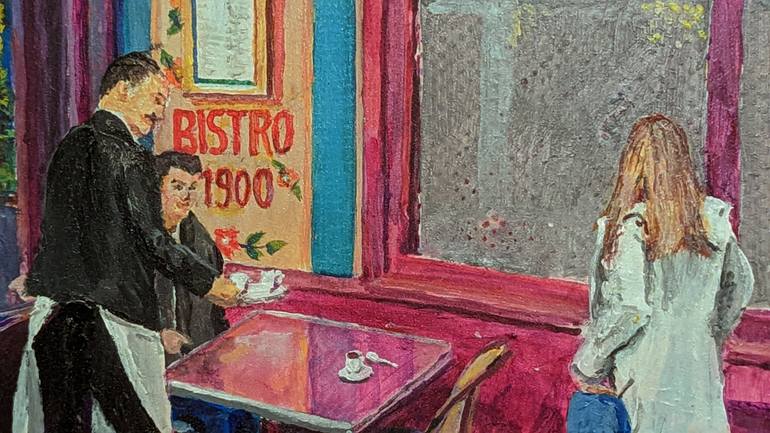 Original Figurative Travel Painting by Barry Parks