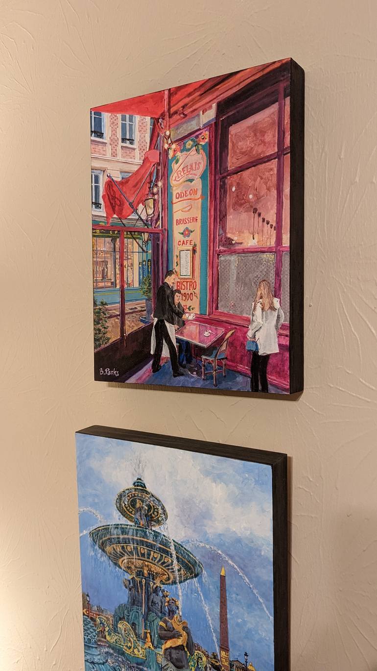 Original Figurative Travel Painting by Barry Parks