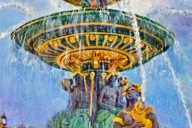 Original Figurative Travel Painting by Barry Parks