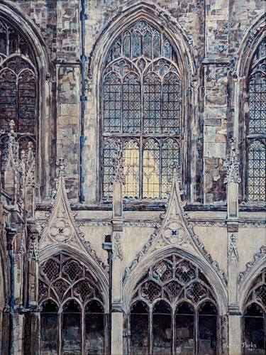 Original Figurative Architecture Paintings by Barry Parks