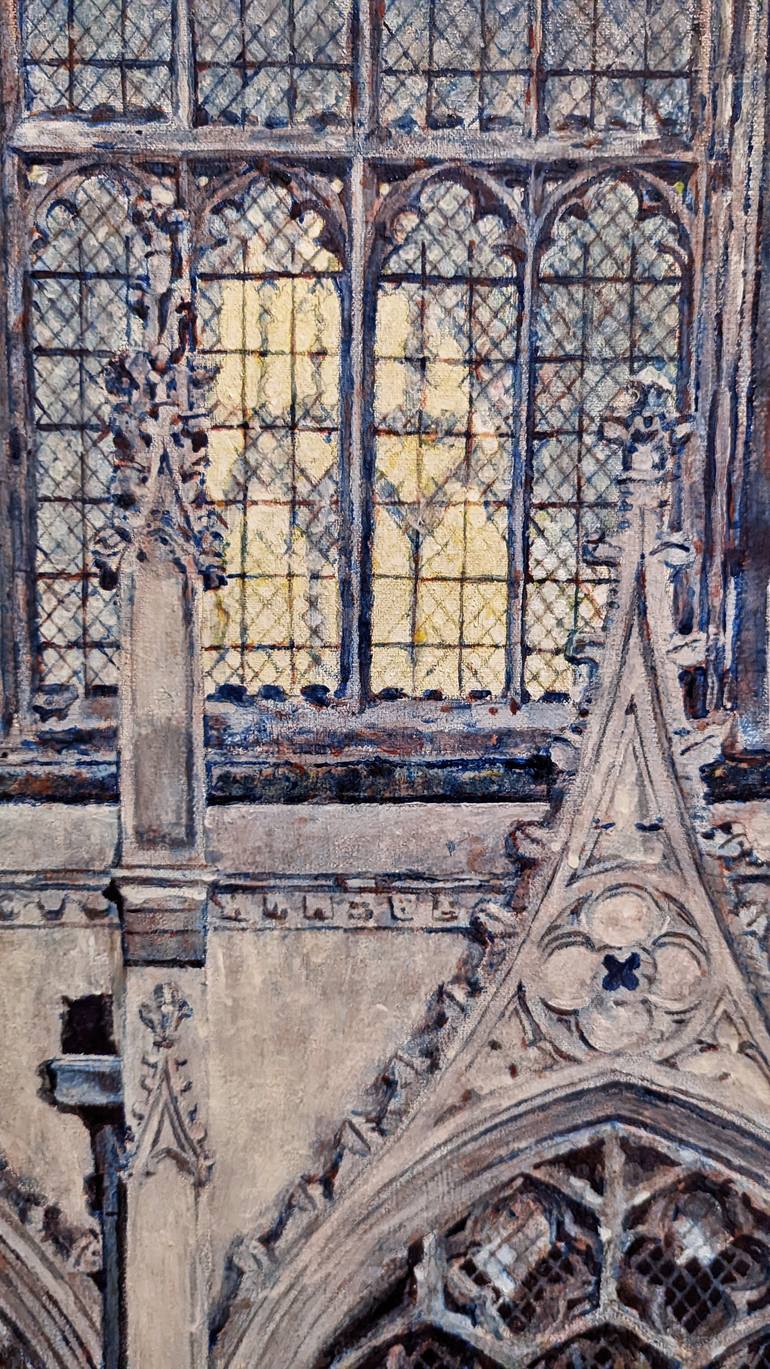 Original Figurative Architecture Painting by Barry Parks