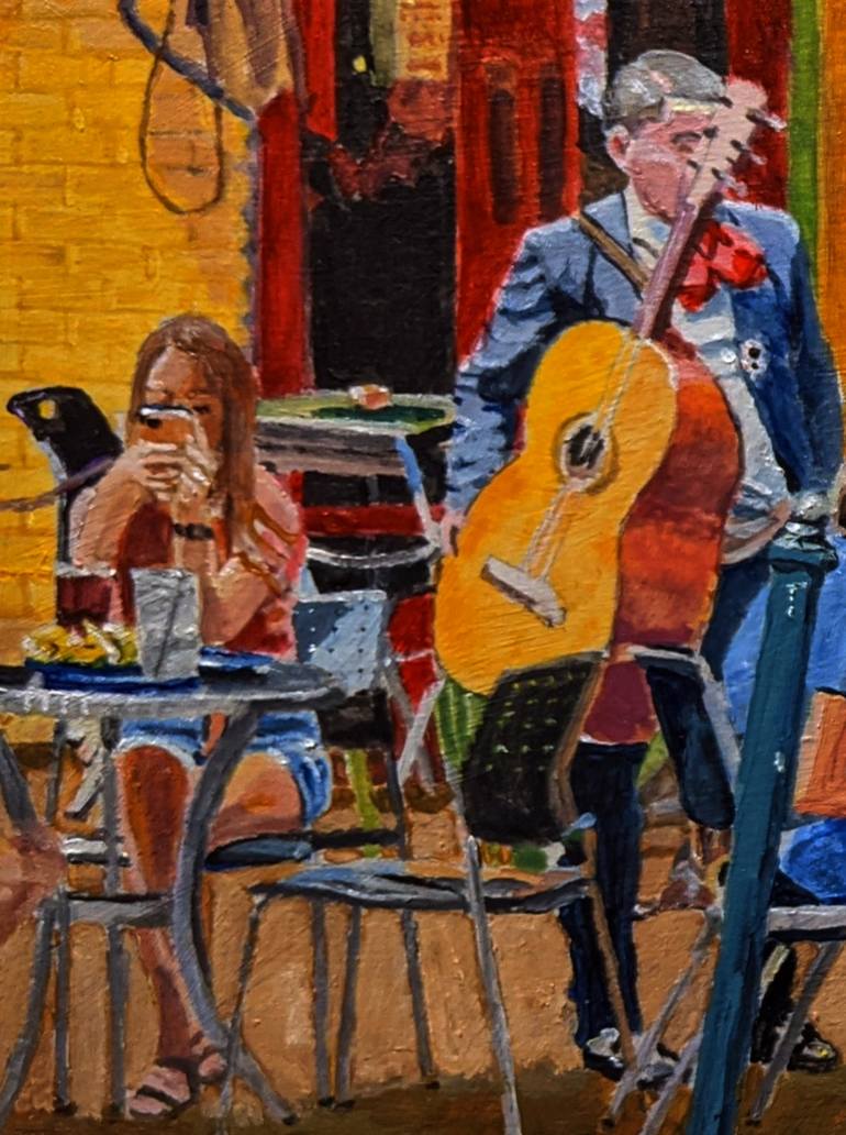 Original Figurative Travel Painting by Barry Parks