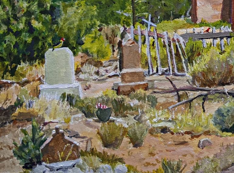 Original Documentary Travel Painting by Barry Parks