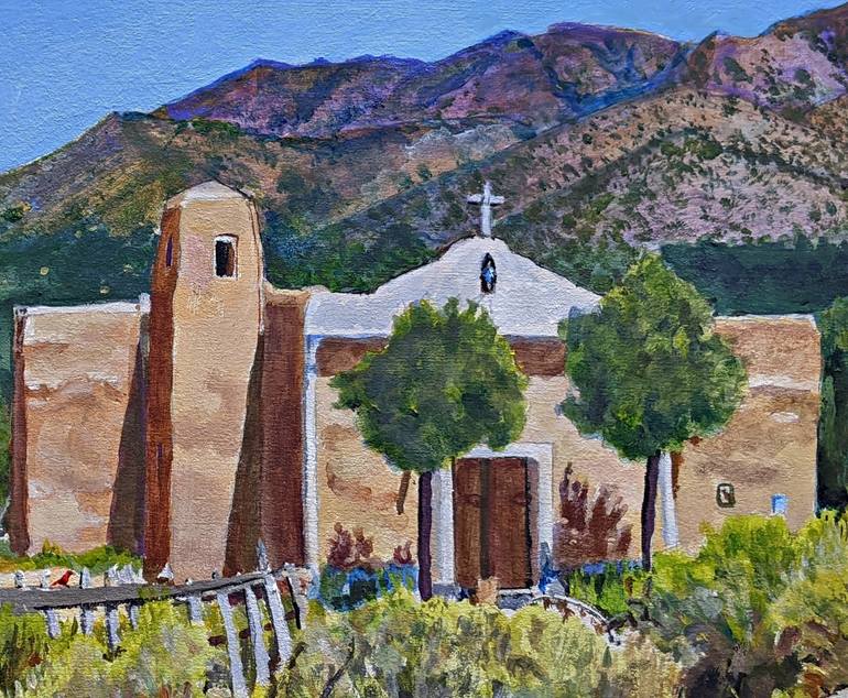 Original Documentary Travel Painting by Barry Parks