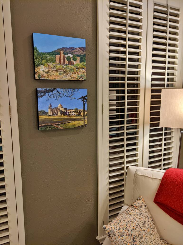 Original Documentary Travel Painting by Barry Parks