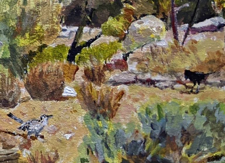 Original Documentary Travel Painting by Barry Parks