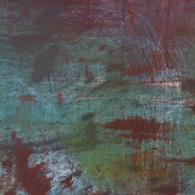 Original Abstract Expressionism Abstract Painting by Gergely Gulyás