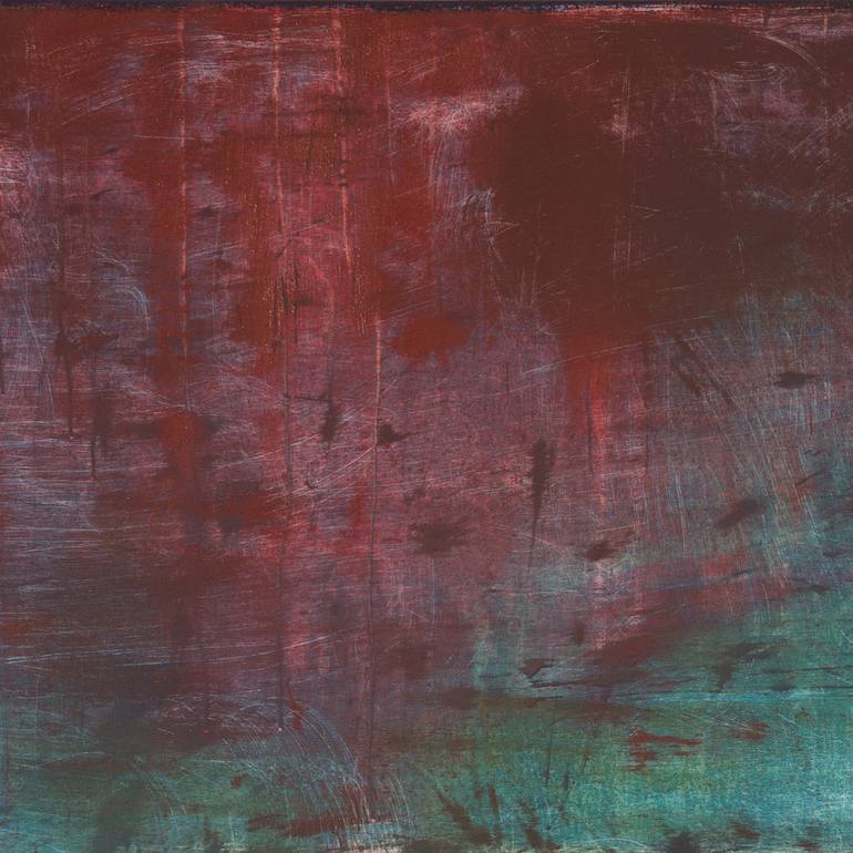 Original Abstract Expressionism Abstract Painting by Gergely Gulyás