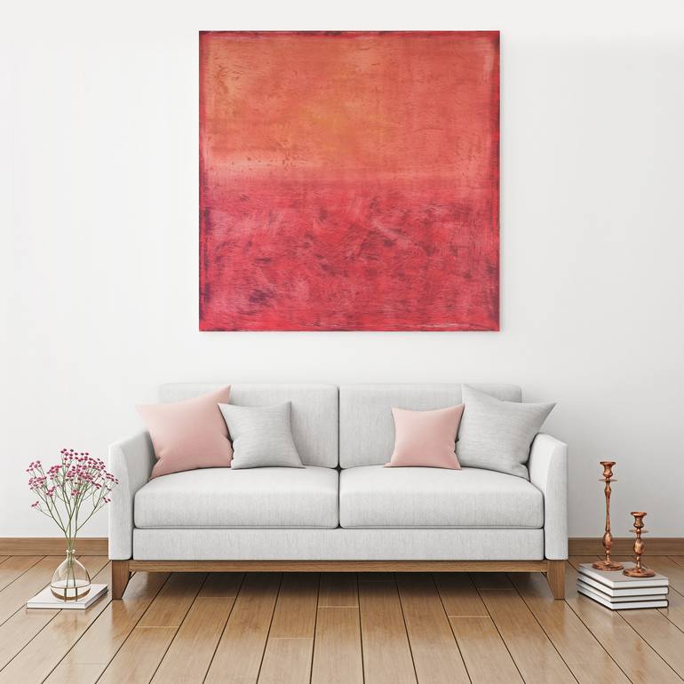 Original Abstract Expressionism Abstract Painting by Gergely Gulyás