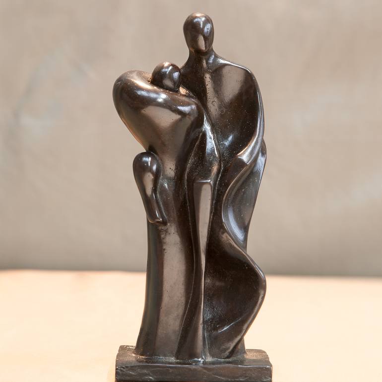 Original Figurative Love Sculpture by Eric Pierre