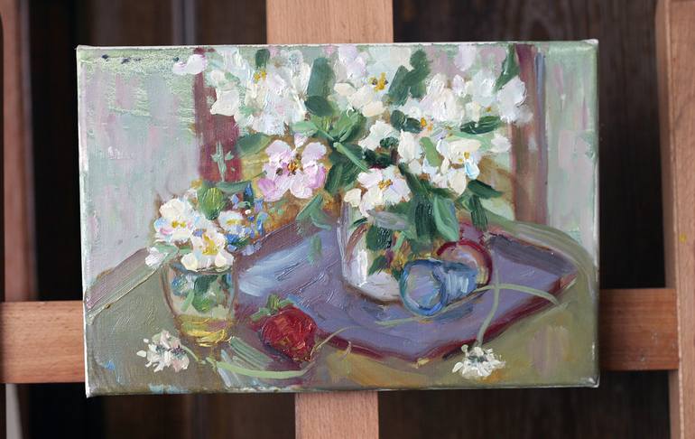 Original Realism Still Life Painting by Tetiana Senchenko