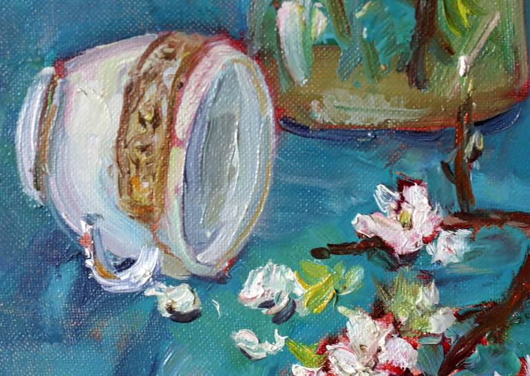 Original Impressionism Still Life Painting by Tetiana Senchenko