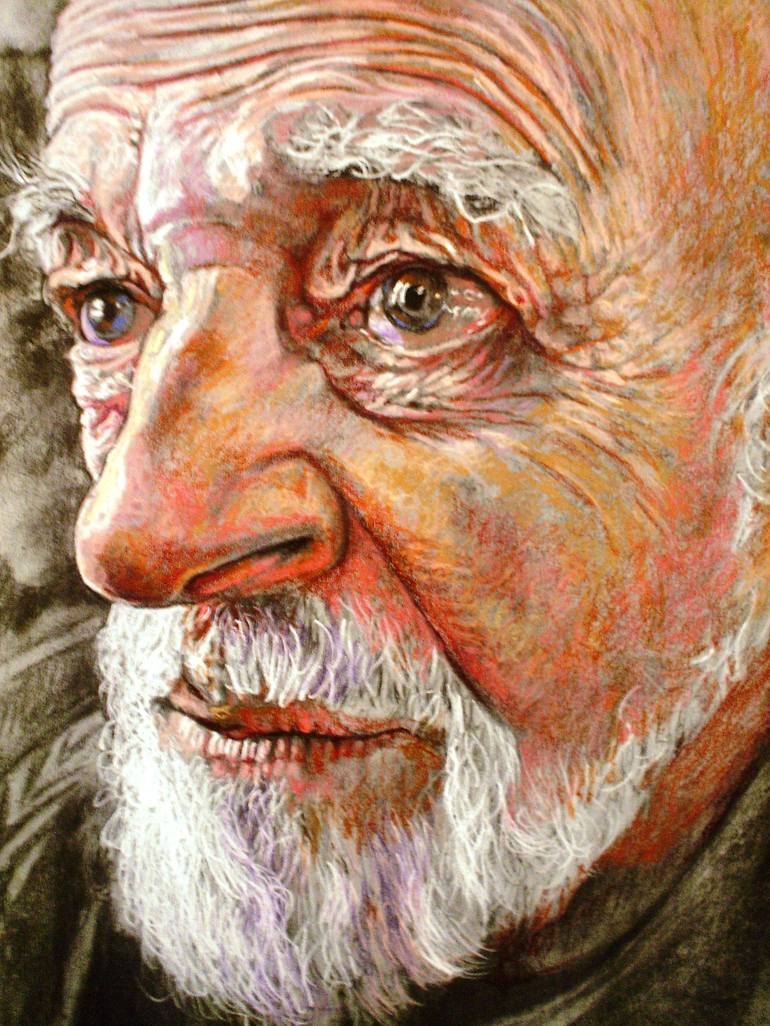 Original Realism People Drawing by David Newman-White