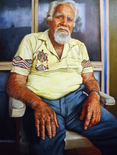 "Portrait of Harold" SOLD thumb