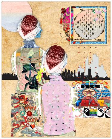 Print of Expressionism World Culture Collage by IDGARA IDGARA