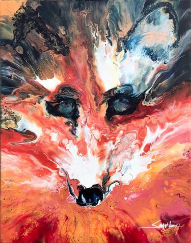 Print of Abstract Animal Paintings by Sarah Soh