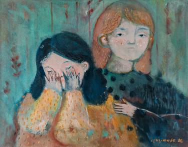 Print of Expressionism People Paintings by Nadya Izosimova