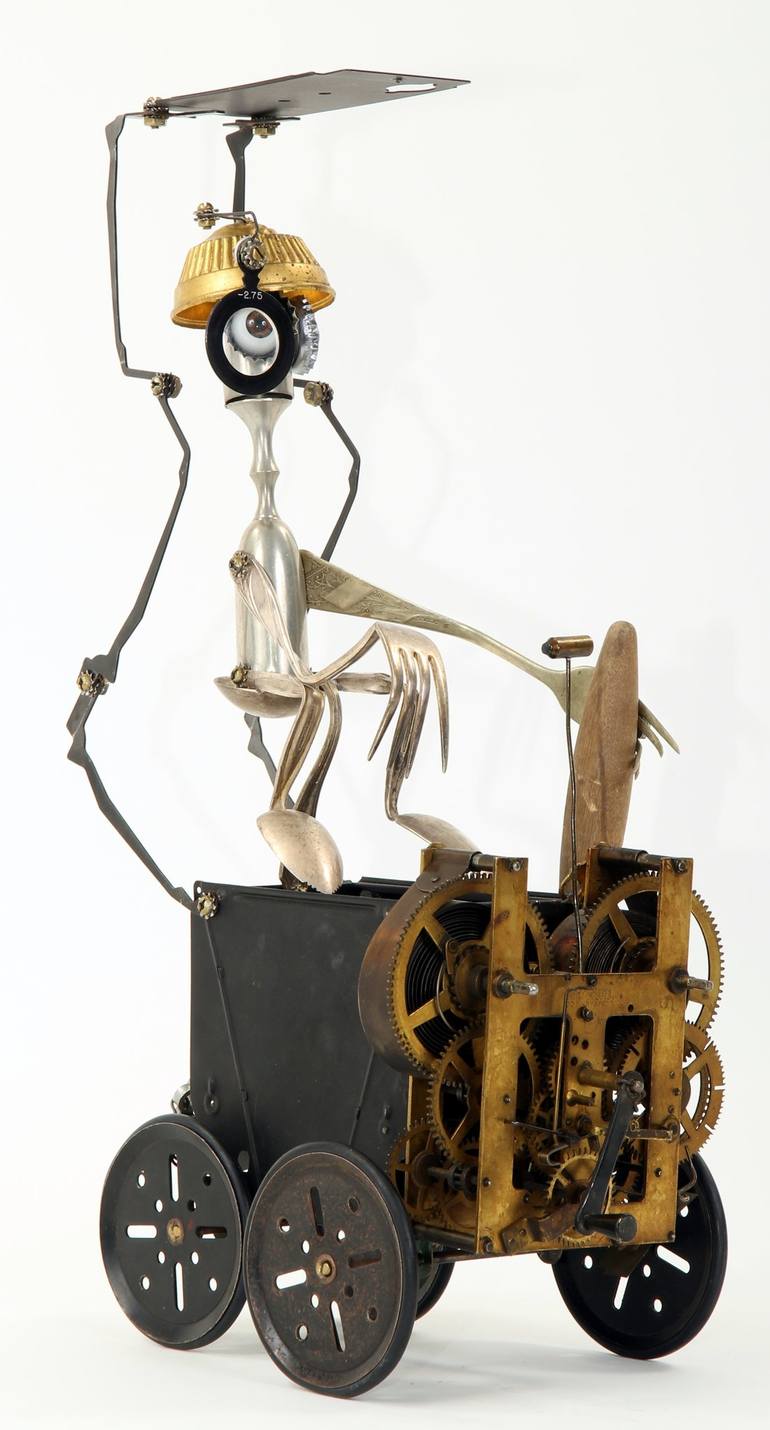 Original Expressionism Humor Sculpture by branimir misic