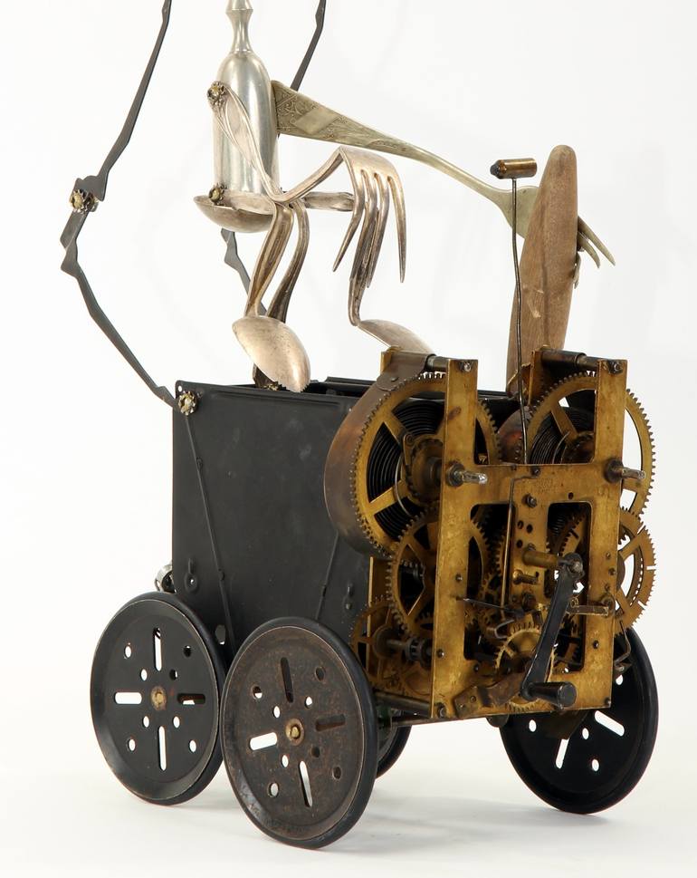 Original Expressionism Humor Sculpture by branimir misic