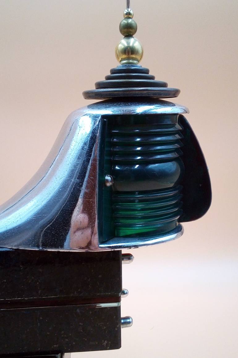 Original Art Deco Architecture Sculpture by Branimir Misic