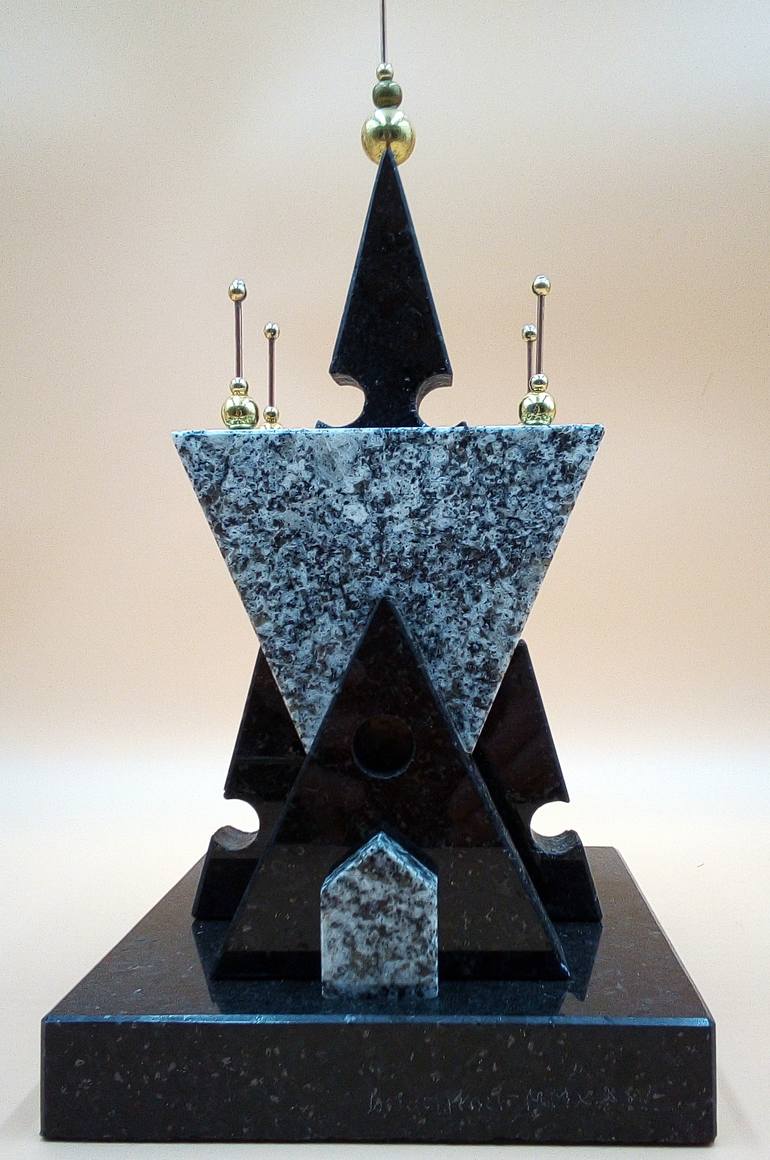 Original Abstract Expressionism Abstract Sculpture by Branimir Misic