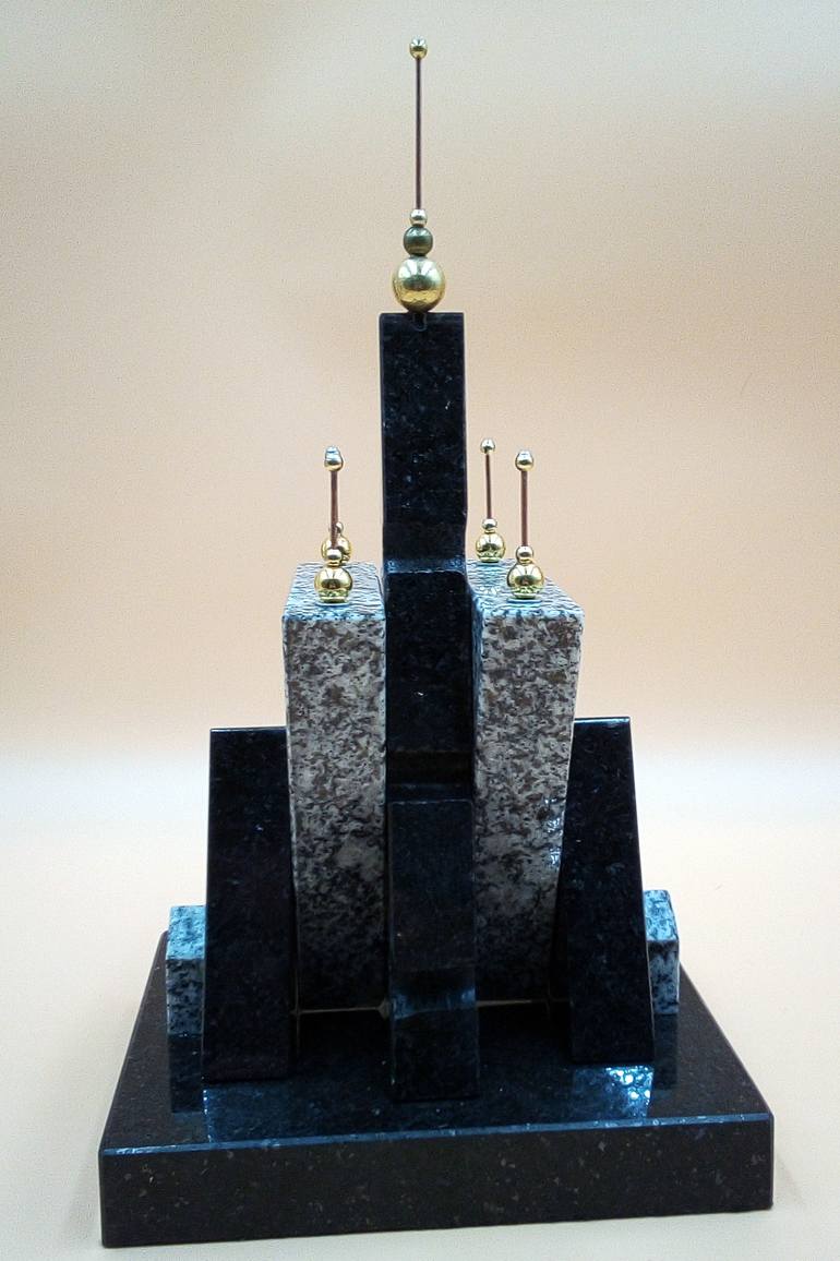 Original Abstract Expressionism Abstract Sculpture by Branimir Misic