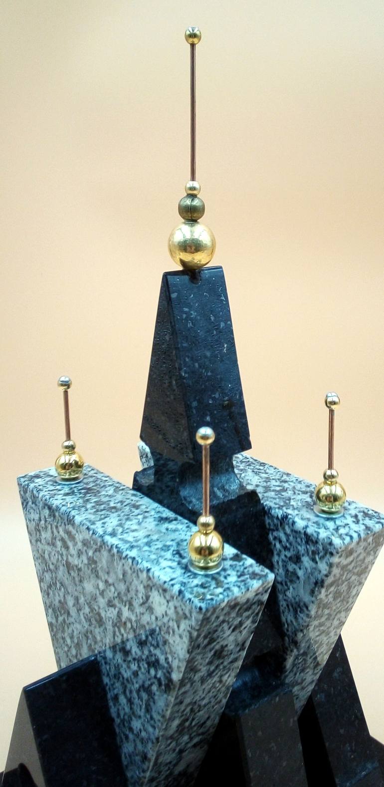 Original Abstract Expressionism Abstract Sculpture by Branimir Misic