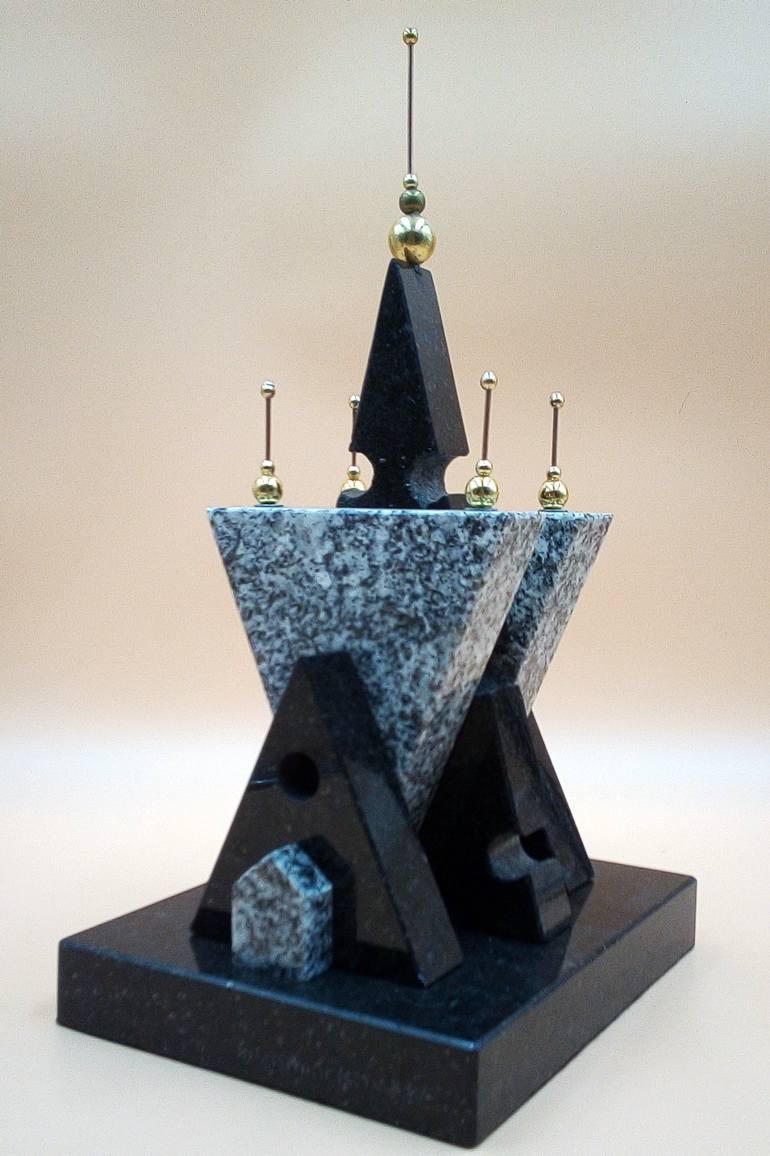 Original Abstract Expressionism Abstract Sculpture by Branimir Misic