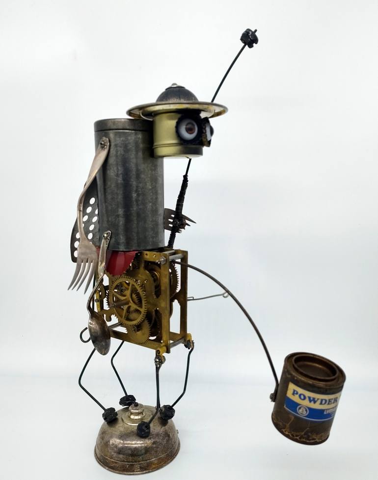 Original Dada Pop Culture/Celebrity Sculpture by Branimir Misic
