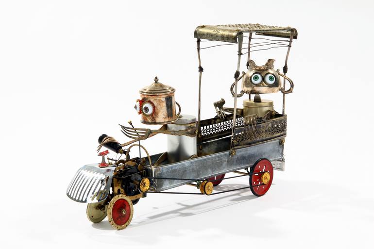 Original Dada Automobile Sculpture by branimir misic