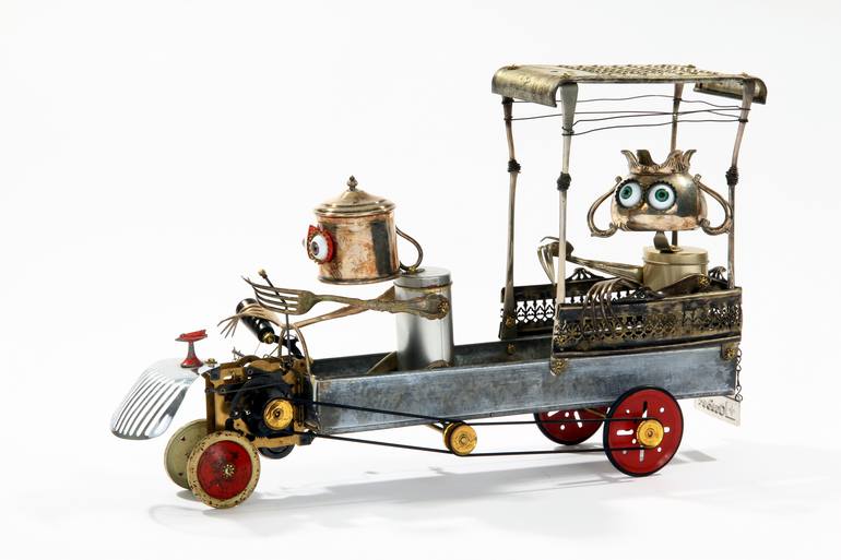 Original Automobile Sculpture by branimir misic