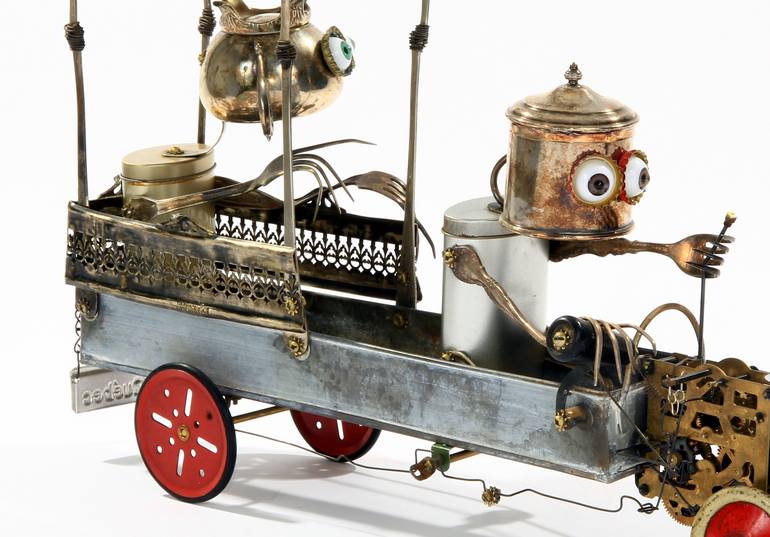 Original Automobile Sculpture by branimir misic