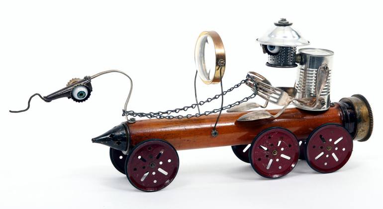 Original Expressionism Car Sculpture by branimir misic