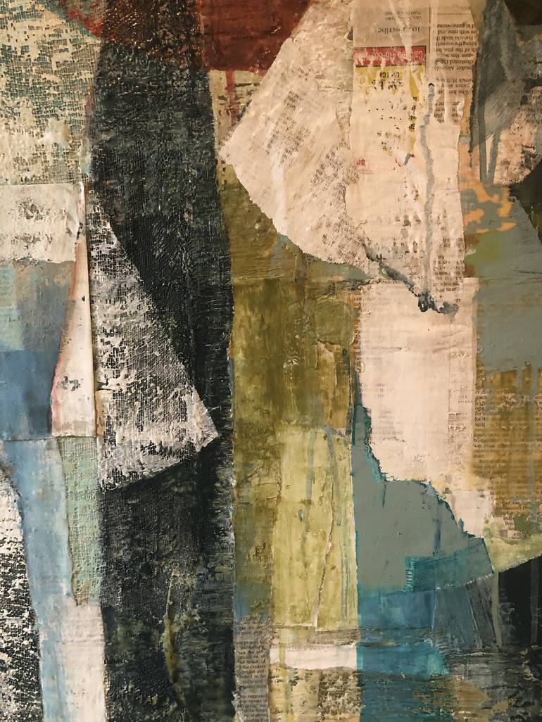 Original Abstract Collage by Audry Kalman