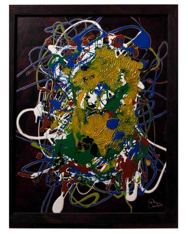 Original Abstract Painting by mohammed bouftih